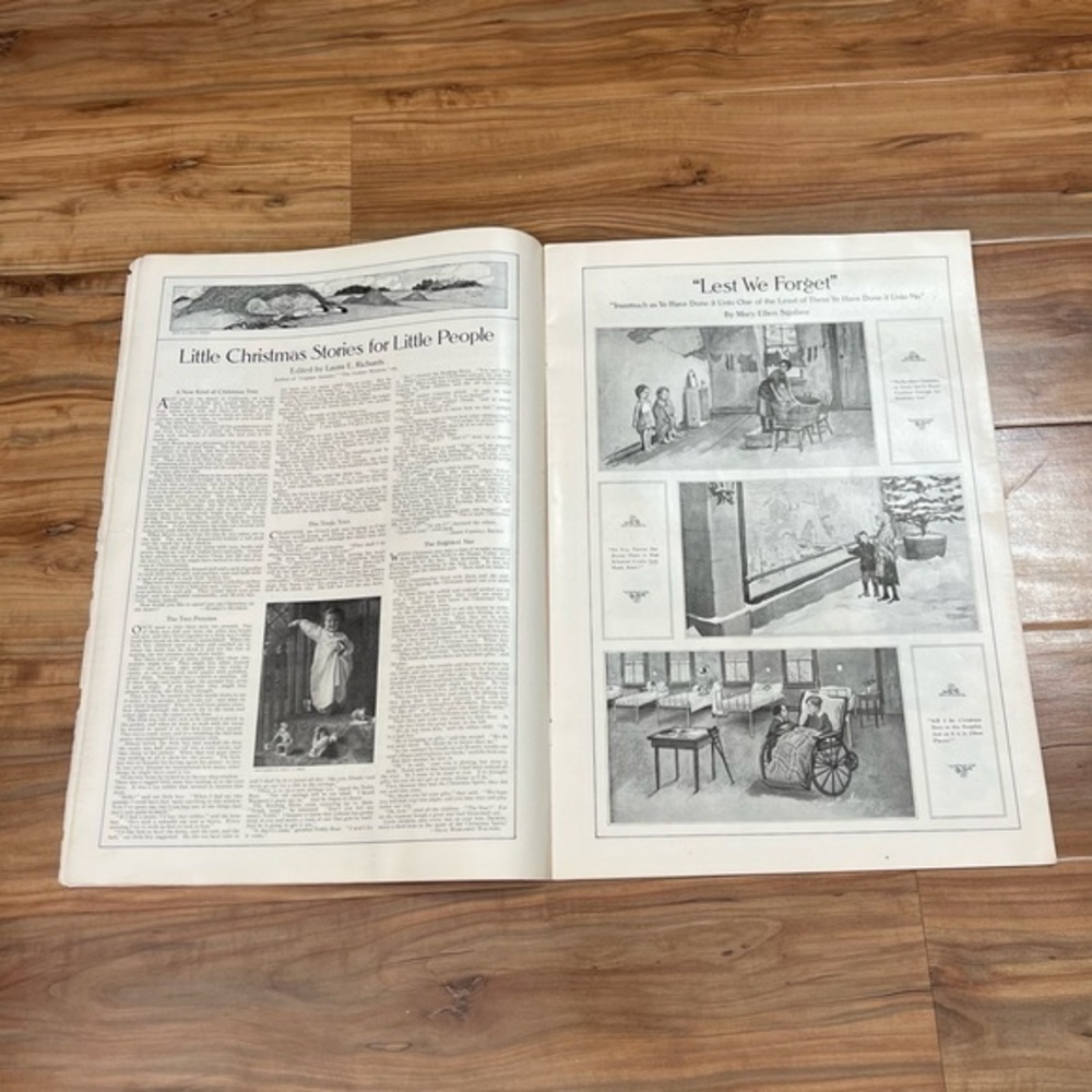 1910 DEC 15 LADIES' HOME JOURNAL MAGAZINE - JESSIE WILCOX SMITH COVER - Picture 2 of 7